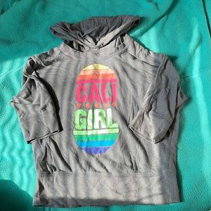 kids cali girl sweatshirt